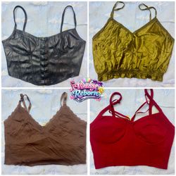Y2K Vintage Cami & Bustier Tops (VR-217)