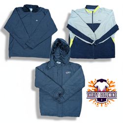 Giacca puffer e harrington vintage mix brand