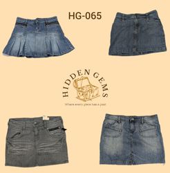 Y2K Denim Mini Skirts (HG-065)