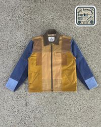 Upcycled Carhartt Denim Workwear Jacket