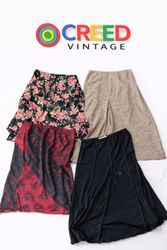 CR6412 Y2K Poly-Röcke