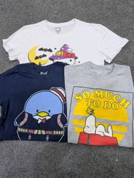 CRZ1763 Cartoon Print T-Shirts