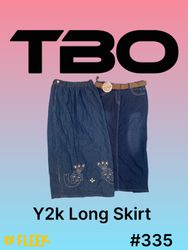 Y2k Long Skirt      #335