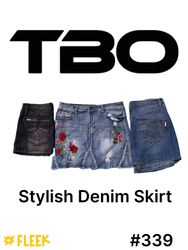 Gonna di jeans elegante    #339