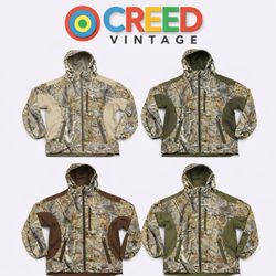 CR1264 Upcycled Camo/RealTree Kapuzenjacke