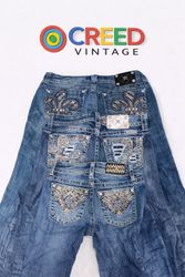 CR6443 Vintage Miss Me Flare Jeans