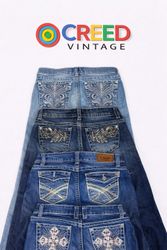 CR6460 Y2K フレアジーンズ