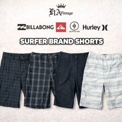 Surfer Brand Cotton Shorts Inc Billabong Quicksilv..