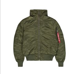 Vintage military bomber jacket