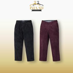 Branded corduroy pants