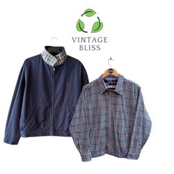 Upcycled Polo Ralph Lauren Harringtonjacke