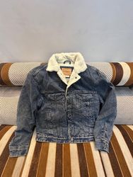 Y2K Pull&Bear ミックスシェルパライニングデニムジャケット