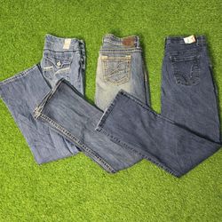 Jeans de campana sin marca AV-0906