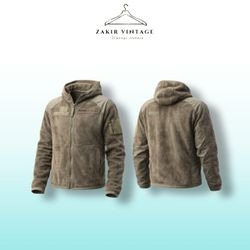 Army fleece jacket