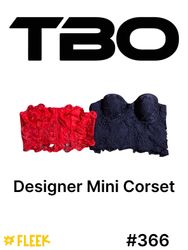 Designer Mini Corset     #366