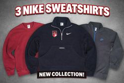 Nike Sweatshirt Bundle vkntage, y2k modren mixed.