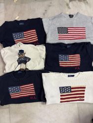Polo Ralph Lauren Flag and Teddy Sweater