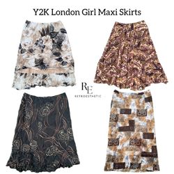Y2K London Girl Maxi Skirts RC-2763