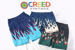 CR6467 Upcycle Flame Shorts