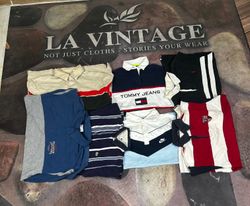 Vintage manica lunga Rugby - Blockcore - Gorpcore