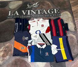 Designer mix brand rugby jersey block core