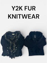 Y2K FUR KNITWEAR