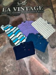 Vintage 2 button polo -premium cotton