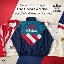 Premium Vintage Adidas Track Jackets inc 80’s 90’s..
