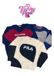 Upcycle Mixed Branded Sweatshirt