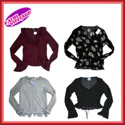 Y2k Style Mix Tops and Tees Bundle (FV-548)