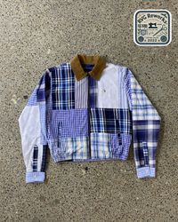 Upcycled RL Harrington Patchwork Jacket