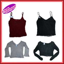 Dreamy Crochet Tops Bundle (FV-554)
