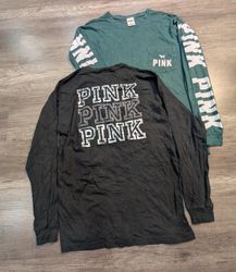 3640 - Pink, Victoria's Secret Pink Full Sleeves T..