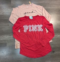 3641 - Pink , Victoria's Secret Pink Full Sleeves ..