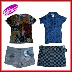 Ultra Chromatic Romance Top and Skirt Bundle(FV-55..