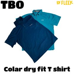 Mix camisetas de gola com marca