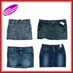 Denim Mini Skirts Bundle (FV-568)