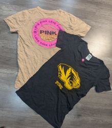 3656 - Pink, Victoria's Secret Pink Half Sleeves T..