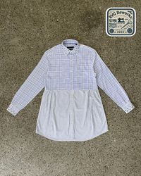 Upcycled Button-Down Frock-Shirt