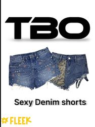 Y2k denim shorts