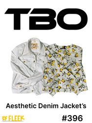 「エステティックデニムジャケットの #396」