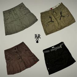 Y2K Unique Cotton Mini Skirts (AA-681)
