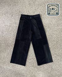 Upcycled Panelled Corduroy Trousers