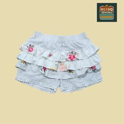 Upcycled Linen Bloomer Shorts