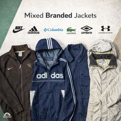 Mixed Branded Jackets Inc Vintage Kappa Nike
