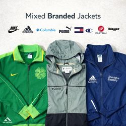 Mixed Branded Jackets Inc Nike Adidas