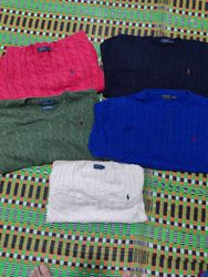 Polo raulph Lauren cable knit sweaters 17 pieces