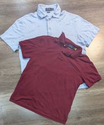 3686 - Camisa de manga longa e curta Ralph Lauren