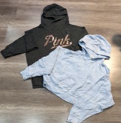 3700 - Pink Casual Hoodie