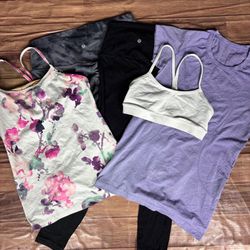 LuluLemon Mix Tanks,Tops,Leggings(FNC:1448)